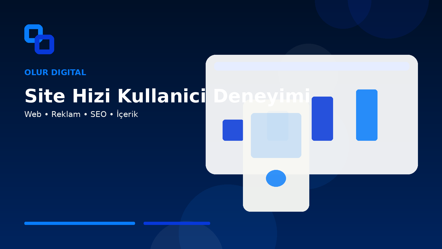 Hızlı web sitesi ve performans optimizasyonu
